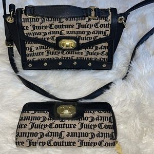 Juicy Couture Crossbody and wallet